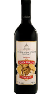 Vinho Canônico João Paulo II Rose Suave 720 ml