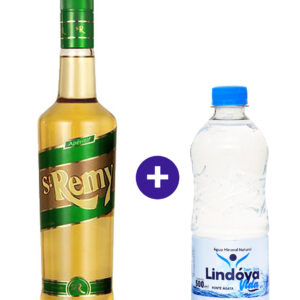 Combo Aperitivo ST Remy 750ml + Agua Mineral Lindoya Sem Gas 500ml