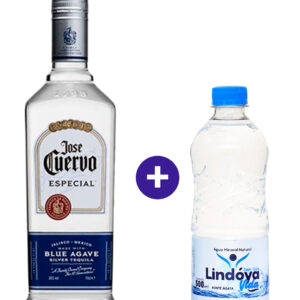 Combo Tequila Jose Cuervo Silver 750ml + Água Mineral Lindóya Sem Gás 500ml