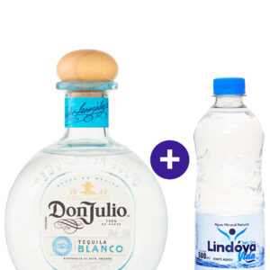 Combo Tequila Don Julio Blanco 750ml + Água Mineral Lindóya Sem Gás 500ml
