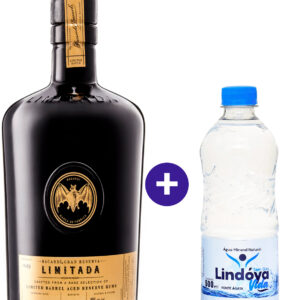 Combo Rum Bacardi Gran Reserva Limitada 750ml + Água Mineral Lindóya Sem Gás 500ml