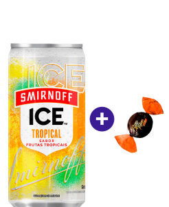 Combo Ice Smirnoff Tropical Lata 269ml + Butter Toffees Intense Cacau 6g