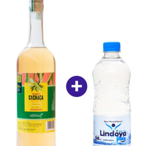 Combo Cachaça Ituana Mix Sugarcane 750ml + Água Mineral Lindóya Sem Gás 500ml