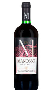 Vinho Manosso Bordô Suave 1L