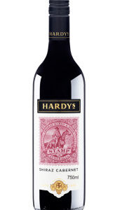 Vinho Hardys Tinto Meio Seco Stamp of Australia Cabernet Sauvignon Shiraz South Australia 750ml