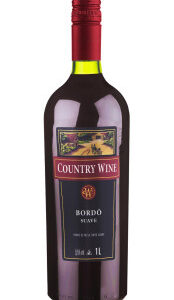Vinho Country Wine Bordô Suave 1L