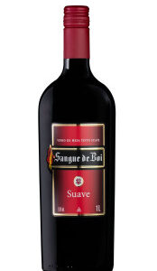 Vinho Sangue de Boi Tinto Suave 1L