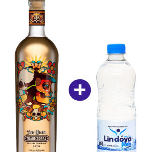 Combo Tequila Jose Cuervo Tradicional Calavera 750ml + Água Mineral Lindóya Sem Gás 500ml