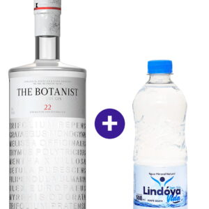 Combo Gin The Botanist Scotch Dry 700ml + Água Mineral Lindóya Sem Gás 500ml
