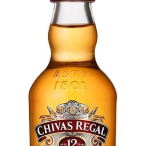 Miniatura De Whisky Chivas Regal 12 Anos 50ml
