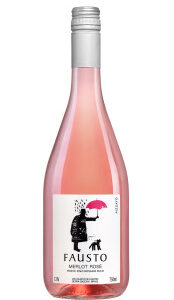 Vinho Fausto Pizzato Merlot Rosé 750ml