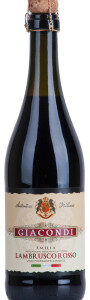 Vinho Lambrusco Giacondi Tinto 750ml