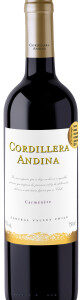 Vinho Cordillera Andina Carmenere 750ml