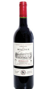 Vinho Chateau Les Millaux Bordeux 750ml