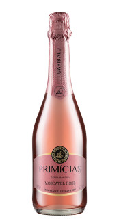 Espumante Garibaldi Primícias Moscatel Rosé 660ml
