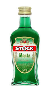 Miniatura De Licor Stock Menta 50ml