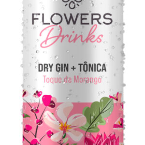 Gin & Tônica Flowers Morango 269ml