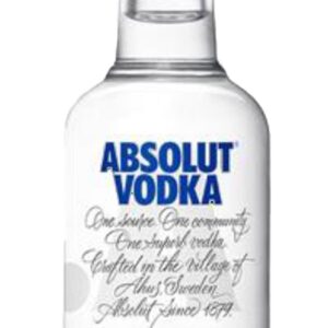 Miniatura De Vodka Absolut 50ml