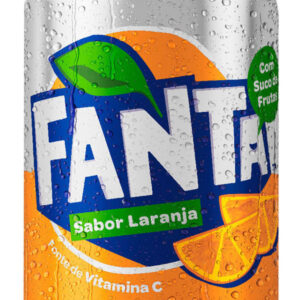Fanta Laranja Zero Lata 350ml