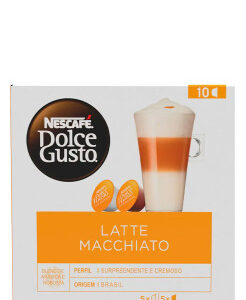 Café em Cápsula Nescafé Dolce Gusto Latte Macchiato 112g com 10 Cápsulas