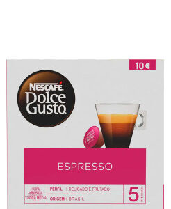 Café em Cápsula Nescafé Dolce Gusto Espresso 60g com 10 Cápsulas