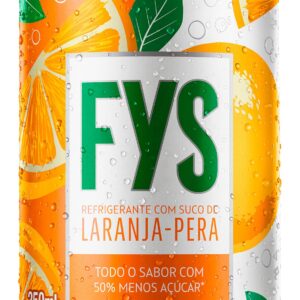 Refrigerante FYs Laranja Lata 350ml