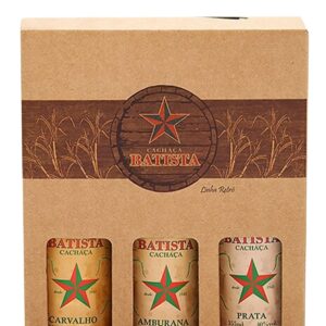 Kit Cachaça Batista Retro 355ml