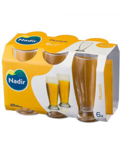 Jogo de Copos para Cerveja Nadir Munich 200ml