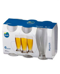 Jogo de Copos para Cerveja Nadir Munich 300ml