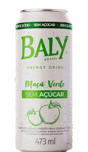 Energético Baly Maçã Verde Sem Açúcar Lata 473ml