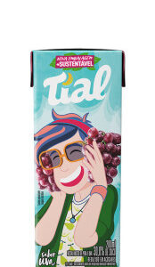 Néctar Tíal Sabor Uva e Pera 200ml