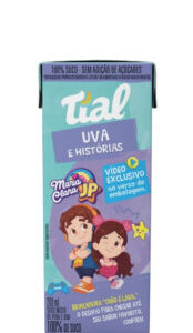 Suco Tíal Uva e Pera 200ml