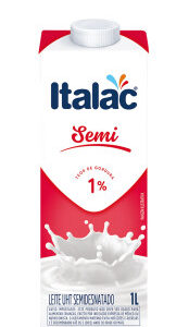 Leite Italac Semidesnatado 1L