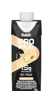 Bebida Láctea Italac Pro play 15g Proteínas Sabor Baunilha 250ml