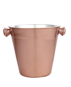 Balde de Gelo Dynasty Cobre em Aço Inox 1,25L