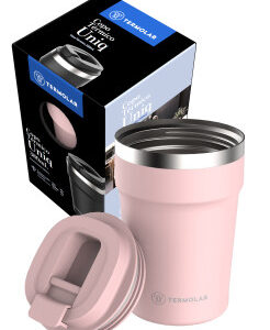 Copo Térmico Uniq 380ml Rosa Termolar