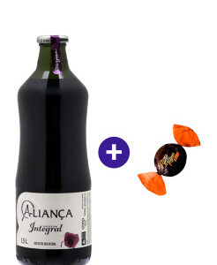 Combo Suco de Uva Integral Aliança 1,5L + Butter Toffees Intense Cacau 6g