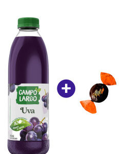 Combo Suco de Uva Tinto Campo Largo 900ml + Butter Toffees Intense Cacau 6g