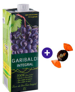 Combo Suco de Uva Integral Garibaldi Isabel 1L + Butter Toffees Intense Cacau 6g