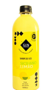 Xarope Gin Sabores Sabor Limão Siciliano 500ml
