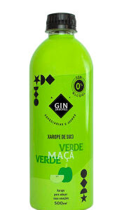Xarope Gin Sabores Sabor Maçã Verde 500ml