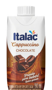 Bebida Láctea Italac Sabor Cappuccino e Chocolate 190ml